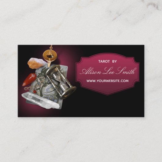 Tarot, Astrologie, Astrologer Visitenkarte (Vorderseite)