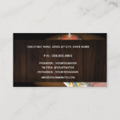 Tarot, Astrologie, Astrologer Visitenkarte (Rückseite)