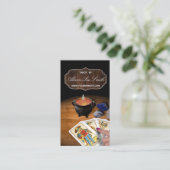 Tarot, Astrologie, Astrologer Visitenkarte (Stehend Vorderseite)