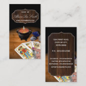 Tarot, Astrologie, Astrologer Visitenkarte (Vorne/Hinten)