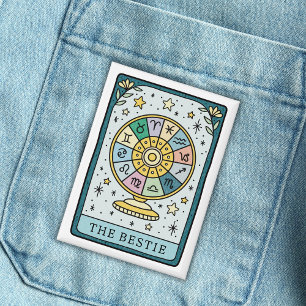 Tarot Baby Dusche Bester Freund Button