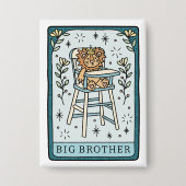 Tarot Baby Dusche Big Brother Button (Vorderseite)