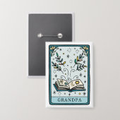 Tarot Babydusche Opa Button (Vorderseite/Rückseite)