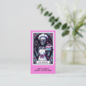 Tarot Baker Business Card Visitenkarte (Stehend Vorderseite)