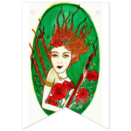 Tarot-Banner Wimpelkette (Zweite Fahne)