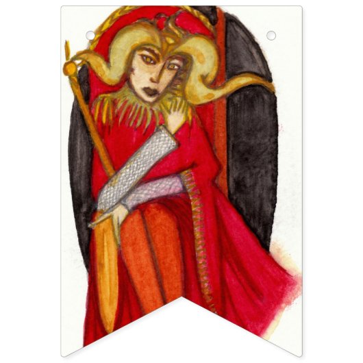 Tarot-Banner Wimpelkette (Erste Fahne)