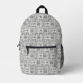 Tarot Bedruckter Rucksack (Vorderseite)
