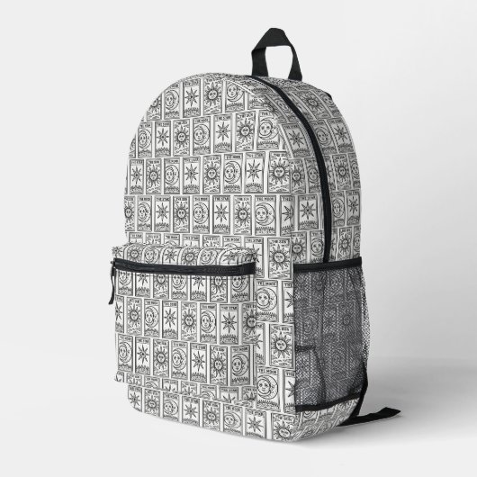 Tarot Bedruckter Rucksack (Rückseitige Ecke Rechts)