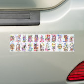Tarot-beflecktes Glas 11x2 Autoaufkleber (Auf Auto)