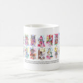 Tarot-beflecktes Glas 11x2 Kaffeetasse (Mittel)