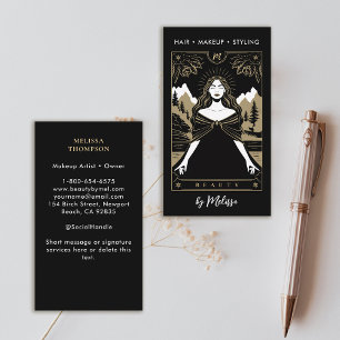 Tarot Berge Goddess Moderne Kunst, Dichtung und Mu Visitenkarte