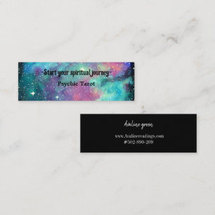 Tarot berufliche Galaxie Medium Visitenkarte