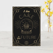 Tarot Birthday Karte (Gelbe Blume)