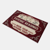 Tarot buchen Sie Ihre Reading Today-Version Fußmatte (Schrägansicht)