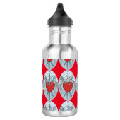 Tarot Card 3 Schwerter Thunder_Cove Edelstahlflasche (Rechts)