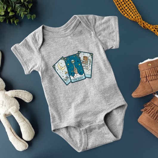 Tarot Card Baby One Piece Baby Boy T - Shirt