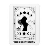 Tarot Card California Celestial Mystical Decor Magnet (Vertikal)
