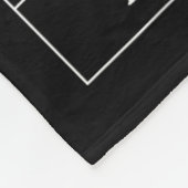 Tarot Card Crescent Moon und Cat Graphic Fleecedecke (Ecke)