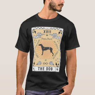 Tarot Card Der Hund Vanjari Hound Celestial Space T-Shirt