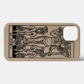 Tarot Card: Der Teufel Case-Mate iPhone Hülle (Rückseite (Horizontal))