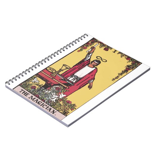 Tarot Card - Der Zauberer Notizblock (Linke Seite)