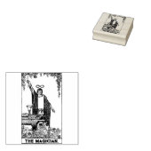 Tarot Card: Der Zauberer: Personalisierter Text Gummistempel (Stempel)
