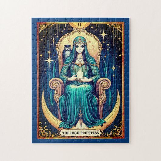 Tarot Card, die Hohepriester 2 Puzzle (Vertikal)
