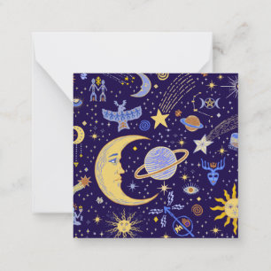 Tarot Card - DIE WELT Mitteilungskarte