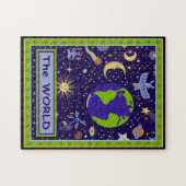 TAROT CARD - DIE WELT PUZZLE (Horizontal)