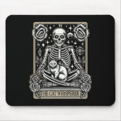 Tarot Card Emo Gothic - Okkultisieren Sie die Katz Mousepad (Vorne)