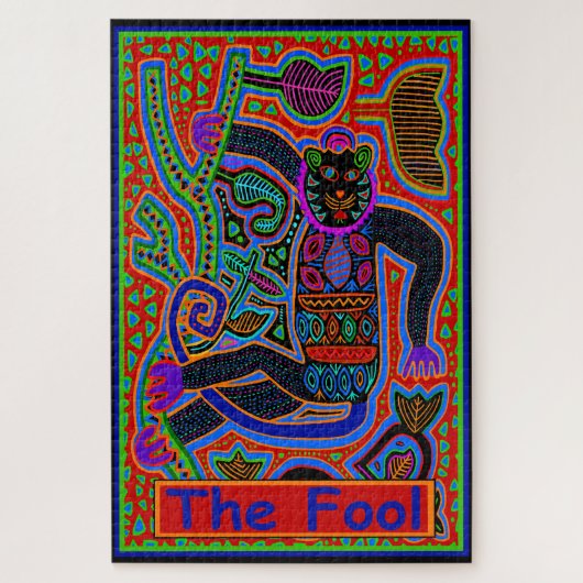 Tarot Card - FOOL Puzzle (Vertikal)