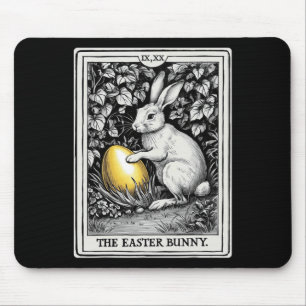 Tarot Card Happy Osterfest Sonniger Frühling Oster Mousepad