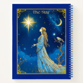 Tarot Card Illustration, Der Star Notizblock (Rückseite)