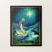 Tarot Card Illustration, Der Star Puzzle (Vertikal)