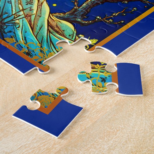 Tarot Card Illustration, Der Star Puzzle (Seite)