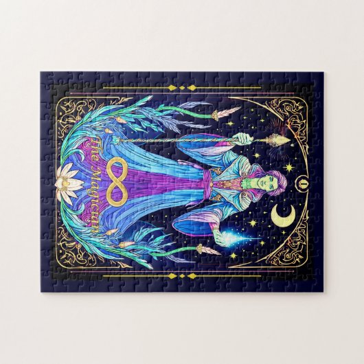 Tarot Card Illustration, Der Zauberer Puzzle (Horizontal)