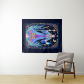 Tarot Card Illustration, Der Zauberer Wandteppich (Beispiel (Horizontal))