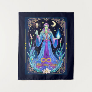 Tarot Card Illustration, Der Zauberer Wandteppich