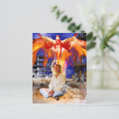 Tarot Card Kunst, Dichtung und Musik Postkarte (Stehend Vorderseite)
