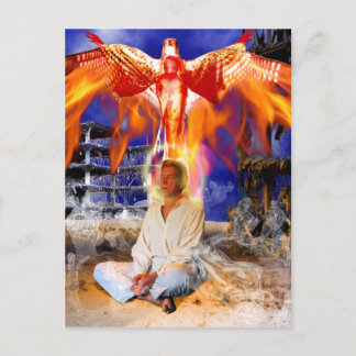 Tarot Card Kunst, Dichtung und Musik Postkarte