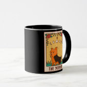 Tarot Card Occult Magic Occultism Dog Yorkie Tasse (VorderseiteRechts)