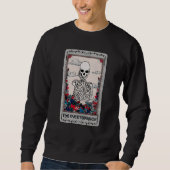 Tarot Card Occult Reading Sweatshirt (Vorderseite)