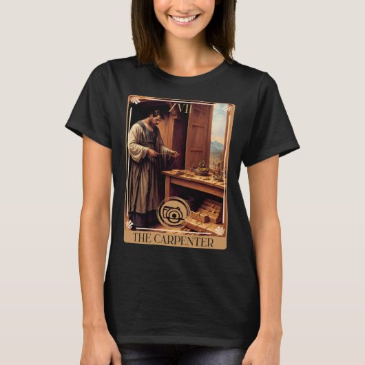 Tarot Card of The Carpenter T-Shirt (Vorderseite)