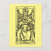 Tarot Card Postkarte (Vorderseite)