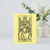 Tarot Card Postkarte (Stehend Vorderseite)