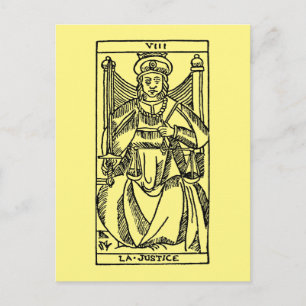 Tarot Card Postkarte