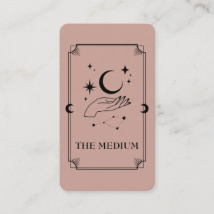 Tarot Card Psychische Medium Celestie Visitenkarte