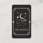 Tarot Card Psychische Medium Celestie Visitenkarte (Vorderseite)