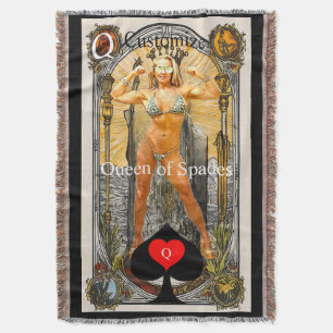 Tarot Card Queen of Spades Thunder_Cove Decke