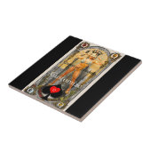 Tarot Card Queen of Spades Thunder_Cove Fliese (Seite)